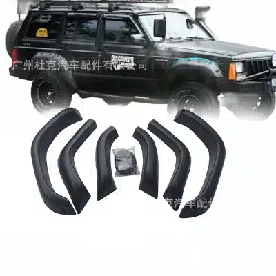 Fender Flares Set Compatible with Jeep Cherokee XJ 1984-2001 Off-Road Wide Body Wheel Arch Protector Fender Flares Set Compatible with Jeep Cherokee XJ 1984-2001 Off-Road Wide Body Wheel Arch Protector