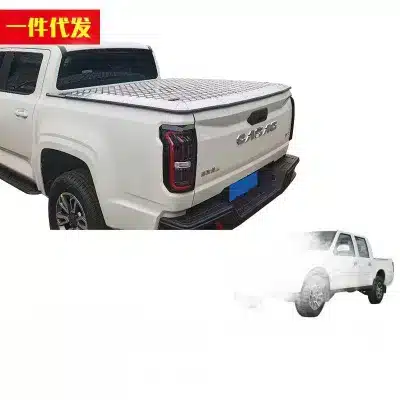 Aluminum Alloy Hydraulic Tonneau Cover Flat Bed Cover for JMC Dadao Pickup Chassis Parts Aluminum Alloy Hydraulic Tonneau Cover Flat Bed Cover for JMC Dadao Pickup Chassis Parts