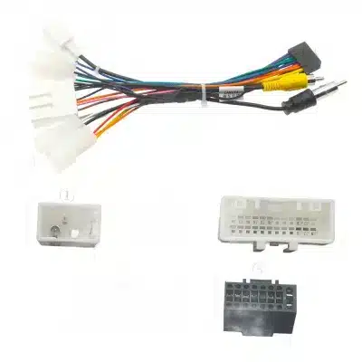 Android Screen Power Cable Harness with Rear View Interface for Toyota Low-Configuration Navigation Conversion Android Screen Power Cable Harness with Rear View Interface for Toyota Low-Configuration Navigation Conversion