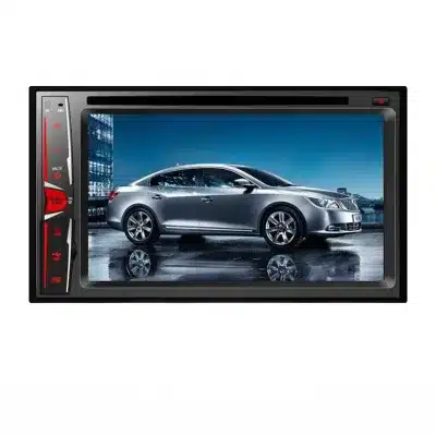 6.2 Inch Double Din Car Stereo DVD Player with GPS Navigation Bluetooth Reverse Camera Support Radio Multimedia Receiver