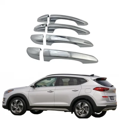 Chrome Exterior Door Handle Cover Trim for Hyundai Tucson 2012-2019 Chrome Exterior Door Handle Cover Trim for Hyundai Tucson 2012-2019