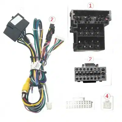 Android Stereo Radio Wire Harness with CAN Bus Decoder for Great Wall Wingle 7 2018-2020 Android Stereo Radio Wire Harness with CAN Bus Decoder for Great Wall Wingle 7 2018-2020