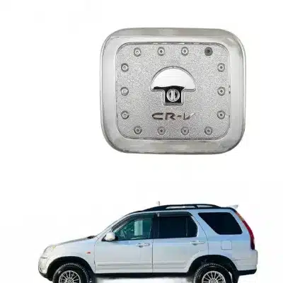 Fuel Tank Gas Cap Cover Trim ABS Chrome Exterior Accent For Honda CR-V 2002-2006 Fuel Tank Gas Cap Cover Trim ABS Chrome Exterior Accent For Honda CR-V 2002-2006