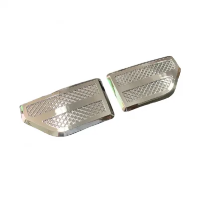 Chrome Exterior Side Rearview Mirror Covers trim set for FJ Cruiser 2007-2021 Chrome Exterior Side Rearview Mirror Covers trim set for FJ Cruiser 2007-2021