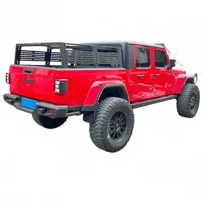 Pickup Truck Bed Roll Bar Rack Extension Cage for Great Wall Cannon and Jeep Gladiator, Heavy Duty Cargo Storage System Pickup Truck Bed Roll Bar Rack Extension Cage for Great Wall Cannon and Jeep Gladiator, Heavy Duty Cargo Storage System