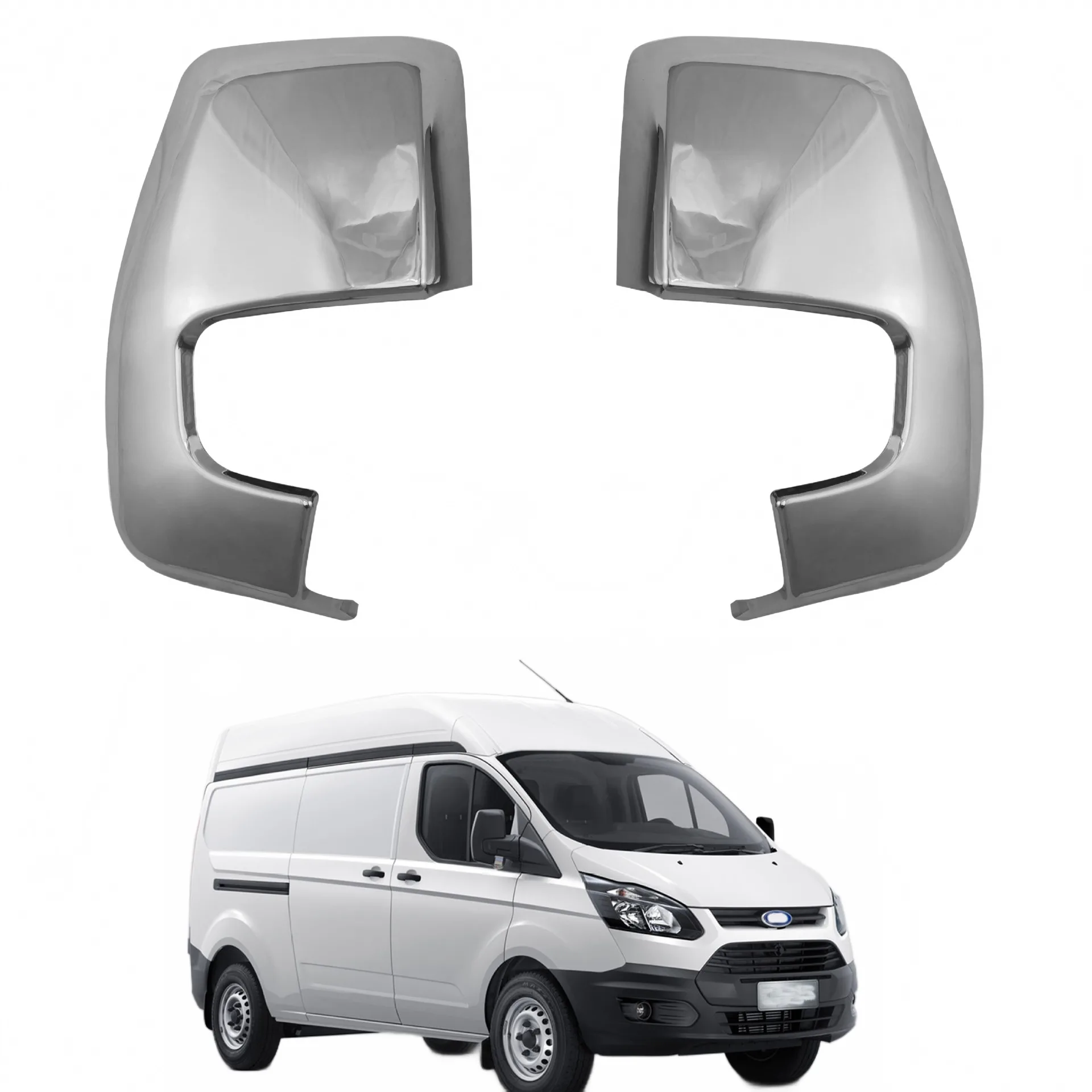 Rearview Mirror Cover Caps for Ford Tourneo and Transit V362 Side Mirror Housing Trim