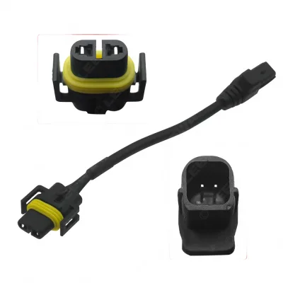 H11 Headlight Conversion Wiring Harness Adapter Socket Connector for HID LED Toyota Compatibility H11 Headlight Conversion Wiring Harness Adapter Socket Connector for HID LED Toyota Compatibility