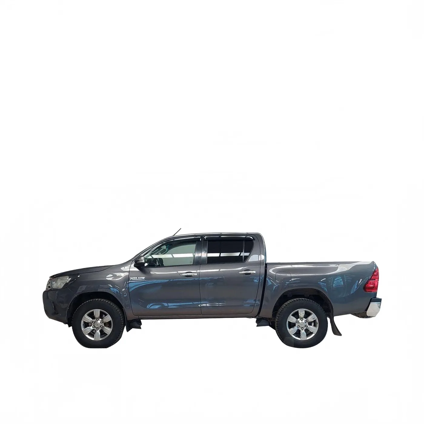 Matte Black Side Door Body Molding Guard Covers for Toyota Hilux Revo 2015-2018