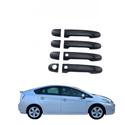 Gloss Black Exterior Door Handle Covers for 2004-2010 Prius (20 Series) Gloss Black Exterior Door Handle Covers for 2004-2010 Prius (20 Series)