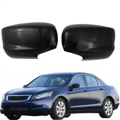 Gloss Black Rear View Mirror Cover Caps for 2008-2012 Honda Accord 8th Gen, ABS Side Mirror Shell Housing Gloss Black Rear View Mirror Cover Caps for 2008-2012 Honda Accord 8th Gen, ABS Side Mirror Shell Housing