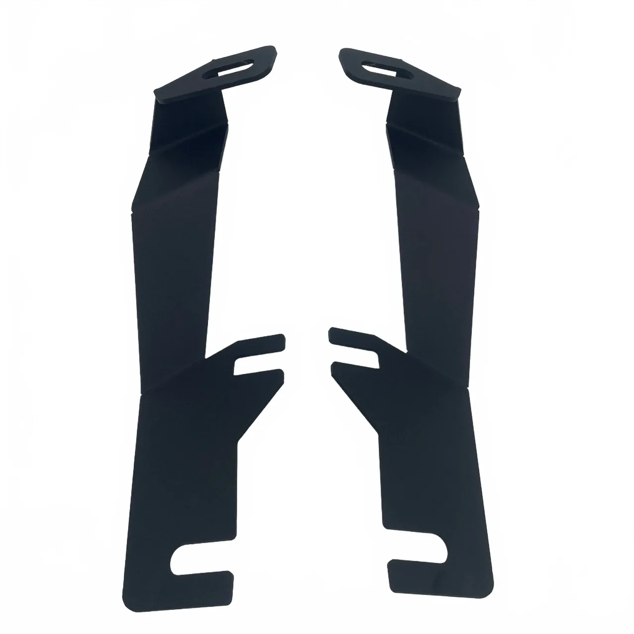 A-Pillar LED Light Pod Mounting Brackets Ditches Light Mounts for 2021-2023 Ford F-150, Steel Construction