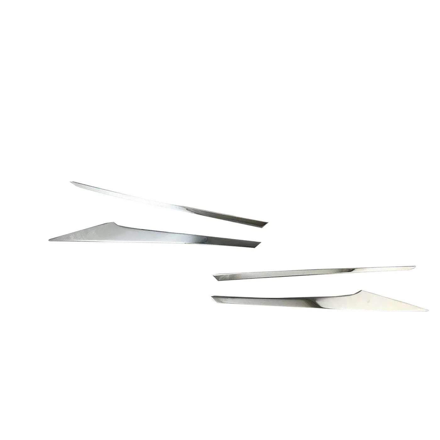 Front Headlight Eyelid Trim Covers for Toyota Prius Alpha ZVW40 ZVW41 Exterior Decoration Accessories