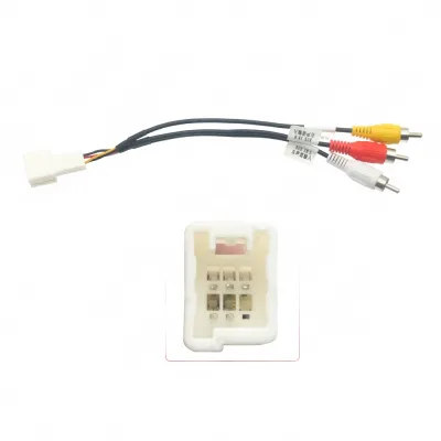 6-Pin Car AUX Audio Input Cable Adapter for Mitsubishi and Isuzu (Thailand Version) 6-Pin Car AUX Audio Input Cable Adapter for Mitsubishi and Isuzu (Thailand Version)