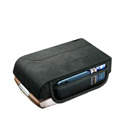 Universal Car Center Console Armrest Cover Cushion Suede Interior Pad Support Universal Car Center Console Armrest Cover Cushion Suede Interior Pad Support