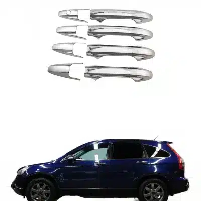 Chrome Exterior Door Handle Covers for Honda CR-V 2007-2011 Set