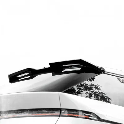 Rear Trunk Spoiler Wing for XPENG X9 MC Style Sport Tail Wing Extension Glossy Black Rear Trunk Spoiler Wing for XPENG X9 MC Style Sport Tail Wing Extension Glossy Black