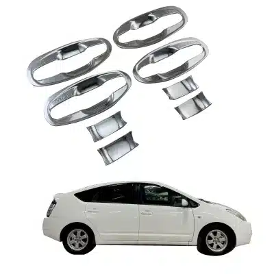 Chrome Exterior Door Handle Bowl Cover Trim for Toyota Prius NHW20 2005-2009 Chrome Exterior Door Handle Bowl Cover Trim for Toyota Prius NHW20 2005-2009