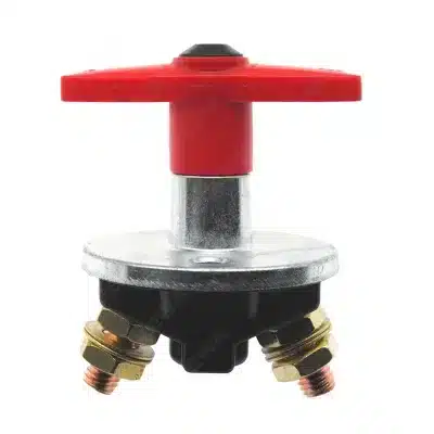 Rotary Battery Disconnect Switch with Dual Copper Studs for High Current Leakage Protection Rotary Battery Disconnect Switch with Dual Copper Studs for High Current Leakage Protection