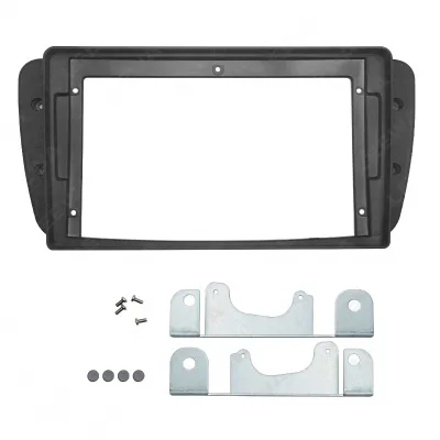 9 Inch Android Screen Car Stereo Radio Fascia Frame for Seat Ibiza 2008-2015 Double Din Dash Installation Panel Trim Kit 9 Inch Android Screen Car Stereo Radio Fascia Frame for Seat Ibiza 2008-2015 Double Din Dash Installation Panel Trim Kit