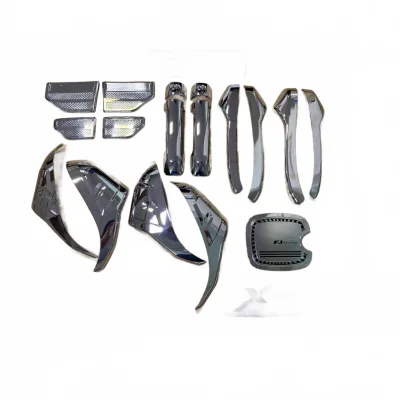 Chrome Exterior Trim Kit for FJ Cruiser 2007-2021 Headlight and Taillight Lamp Covers Chrome Exterior Trim Kit for FJ Cruiser 2007-2021 Headlight and Taillight Lamp Covers