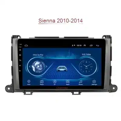 Android Navigation Stereo with Rear View Camera and GPS for Toyota Sienna 2010-2014 Android Navigation Stereo with Rear View Camera and GPS for Toyota Sienna 2010-2014