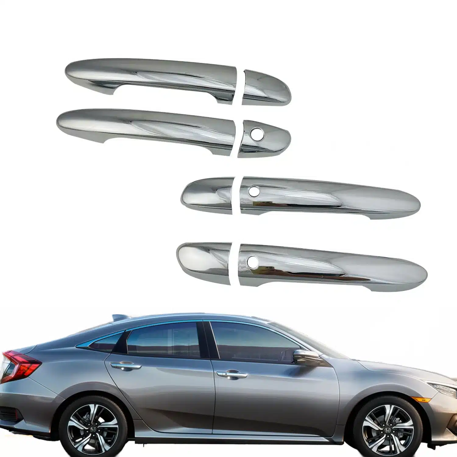 Chrome Plated ABS Door Handle Covers Trim for Mazda CX-5 and Ruiyi Specific Models