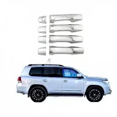 Exterior Door Handle Cover Chrome Trim for 2008-2015 Toyota Land Cruiser FJ200 Exterior Door Handle Cover Chrome Trim for 2008-2015 Toyota Land Cruiser FJ200