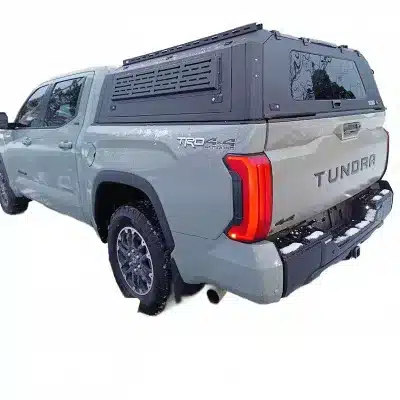 Heavy Duty Manganese Steel Tri-Fold Truck Bed Tonneau Cover for 2022-2024 Toyota Tundra Heavy Duty Manganese Steel Tri-Fold Truck Bed Tonneau Cover for 2022-2024 Toyota Tundra