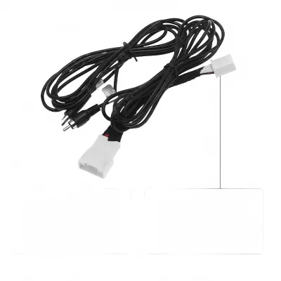 Rear View Camera Video Adapter Cable with DC Port and AUX Interconnect for Mazda 3 Axela BM Sedan Rear View Camera Video Adapter Cable with DC Port and AUX Interconnect for Mazda 3 Axela BM Sedan