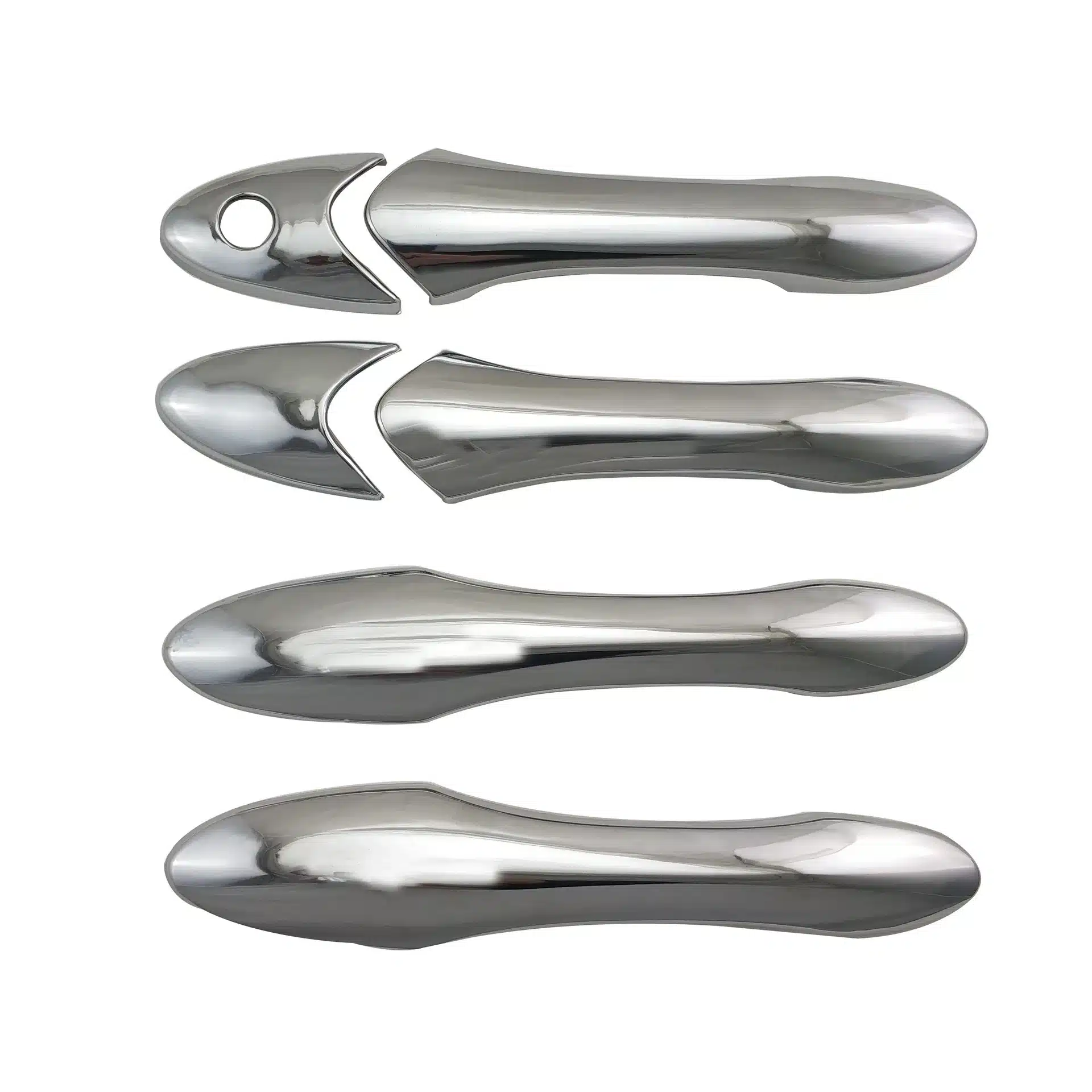 Exterior Door Handle Cover for Honda Freed GB3 GB4 High-Quality Chrome Plated ABS Trim