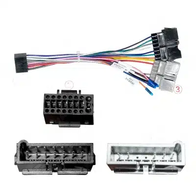 Radio Wire Harness Adapter 16-Pin Power Cable for Jeep Grand Cherokee 1998-2004 Aftermarket Stereo Installation Radio Wire Harness Adapter 16-Pin Power Cable for Jeep Grand Cherokee 1998-2004 Aftermarket Stereo Installation