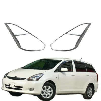 Front Headlight Lens Cover Frame for Toyota WISH 2006-2009 Crystal Clear Polycarbonate Outer Shell Front Headlight Lens Cover Frame for Toyota WISH 2006-2009 Crystal Clear Polycarbonate Outer Shell