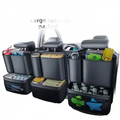 Car Trunk Backrest Organizer, Multi-Pocket SUV Cargo Storage Bag, Hanging Interior Rear Seat Protector Car Trunk Backrest Organizer, Multi-Pocket SUV Cargo Storage Bag, Hanging Interior Rear Seat Protector