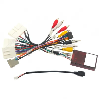 Android Screen Navigation Power Cable Wiring Harness with Canbus Decoder for Nissan X-Trail, Qashqai, Altima, and Rogue Android Screen Navigation Power Cable Wiring Harness with Canbus Decoder for Nissan X-Trail, Qashqai, Altima, and Rogue