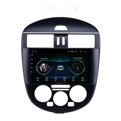 9 Inch Android Car Stereo Radio Navigation System with WiFi for Nissan Tiida 2011-2014 Manual AC 9 Inch Android Car Stereo Radio Navigation System with WiFi for Nissan Tiida 2011-2014 Manual AC