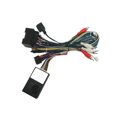 Android Navigation Power Cable Harness with CANBUS Decoder Box for Chevrolet Trax Buick Encore Opel Mokka
