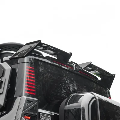 Rear Roof Spoiler Wing for Jetour Traveler Shanhai T2, Aerodynamic Tail Wing Decoration, No-Drill Installation Rear Roof Spoiler Wing for Jetour Traveler Shanhai T2, Aerodynamic Tail Wing Decoration, No-Drill Installation