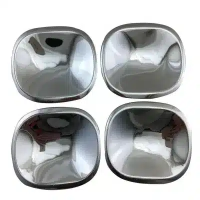 Chrome Exterior Door Handle Bowl Cover Protectors for Mercedes-Benz MB100 SsangYong Istana Chrome Exterior Door Handle Bowl Cover Protectors for Mercedes-Benz MB100 SsangYong Istana
