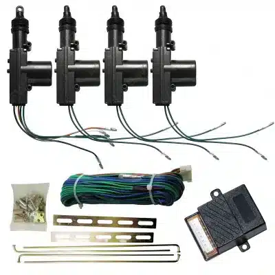 Universal DC 12V 4-Door Side Power Door Lock Actuator Motor Central Locking System Kit Universal DC 12V 4-Door Side Power Door Lock Actuator Motor Central Locking System Kit