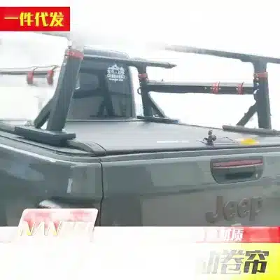 Manual Retractable Aluminum Truck Bed Tonneau Cover for Jeep Gladiator Pickup Manual Retractable Aluminum Truck Bed Tonneau Cover for Jeep Gladiator Pickup