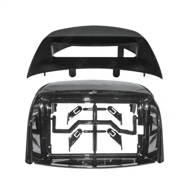 9 Inch Double Din Car Audio Radio Fascia Dash Bezel for Renault Koleos 2010 Stereo Frame Panel Mount 9 Inch Double Din Car Audio Radio Fascia Dash Bezel for Renault Koleos 2010 Stereo Frame Panel Mount
