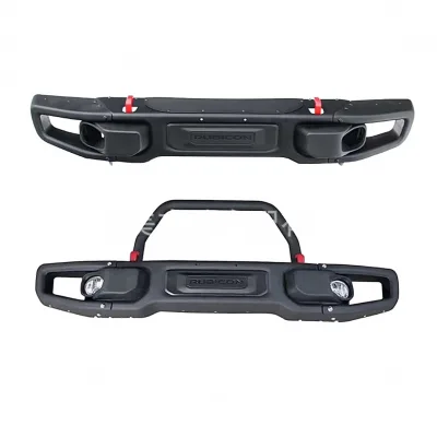 10th Anniversary Front Steel Bumper with Bull Bar U-Tube for Jeep Wrangler JK 2007-2017