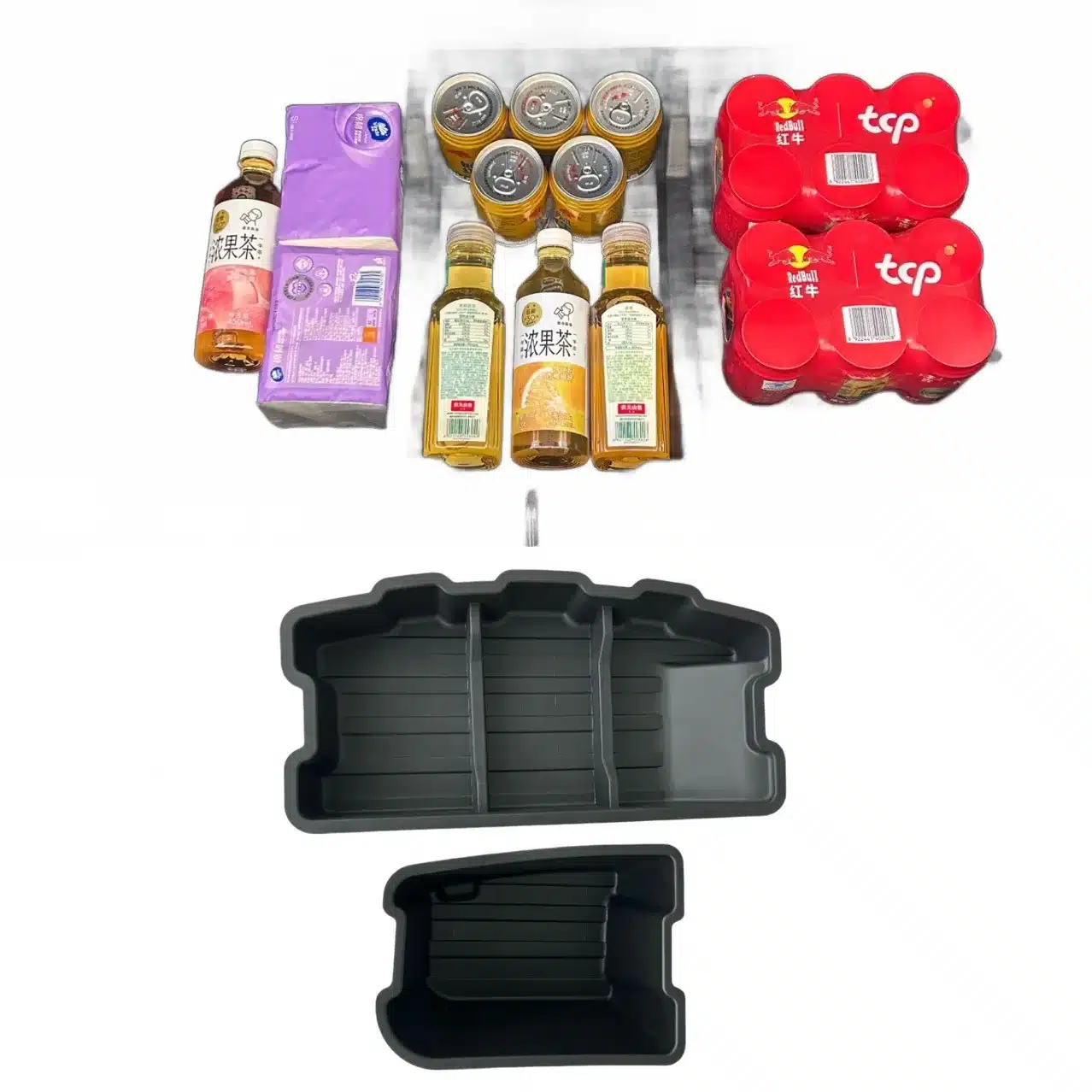 Rear Trunk Sub-Trunk Organizer Tray for Xiaomi SU7 MAX, Silent Storage Divider Box, Interior Modification Accessories
