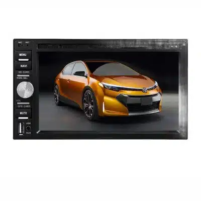 Universal 6.2 Inch Double Din Car Stereo DVD Player with GPS Navigation Rear View Camera Input Bluetooth and FM Radio Universal 6.2 Inch Double Din Car Stereo DVD Player with GPS Navigation Rear View Camera Input Bluetooth and FM Radio