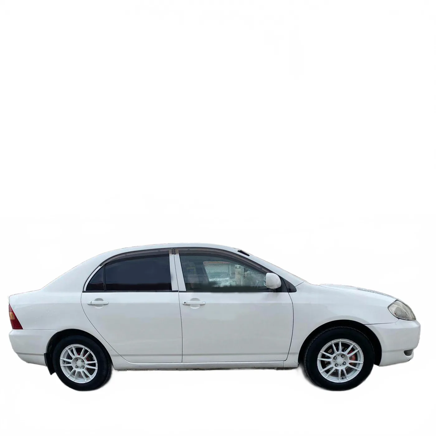 Stainless Steel Window Pillar Trim Strips for Corolla 2001-2007 Door Side Molding Plates