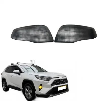 Side Rearview Mirror Cover Caps Replacement for Toyota RAV4 and Wildlander 2019-2024 Side Rearview Mirror Cover Caps Replacement for Toyota RAV4 and Wildlander 2019-2024