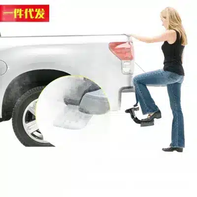 Retractable Rear Bed Side Step Invisible Folding Foot Pedal for Dongfeng Rich 6 and Nissan Navara Pickup Trucks Retractable Rear Bed Side Step Invisible Folding Foot Pedal for Dongfeng Rich 6 and Nissan Navara Pickup Trucks