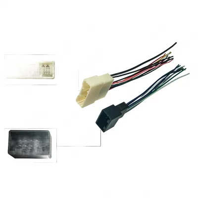 Stereo Wiring Harness Adapter for Toyota Camry 2018-2024 Female Socket Lead Wire Loom CD DVD Navigation Unit Stereo Wiring Harness Adapter for Toyota Camry 2018-2024 Female Socket Lead Wire Loom CD DVD Navigation Unit