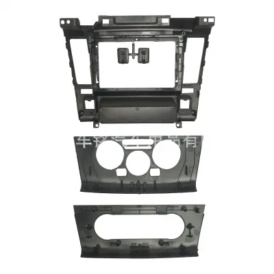 9 Inch Dash Radio Fascia Panel for Nissan Tiida 2005-2010 Double Din Android Navigation Stereo Frame Installation Trim Kit 9 Inch Dash Radio Fascia Panel for Nissan Tiida 2005-2010 Double Din Android Navigation Stereo Frame Installation Trim Kit
