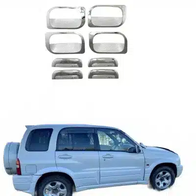 Exterior Door Handle Bowl Cover Trim Chrome Plated for Suzuki APV 2004-2010 Set Exterior Door Handle Bowl Cover Trim Chrome Plated for Suzuki APV 2004-2010 Set